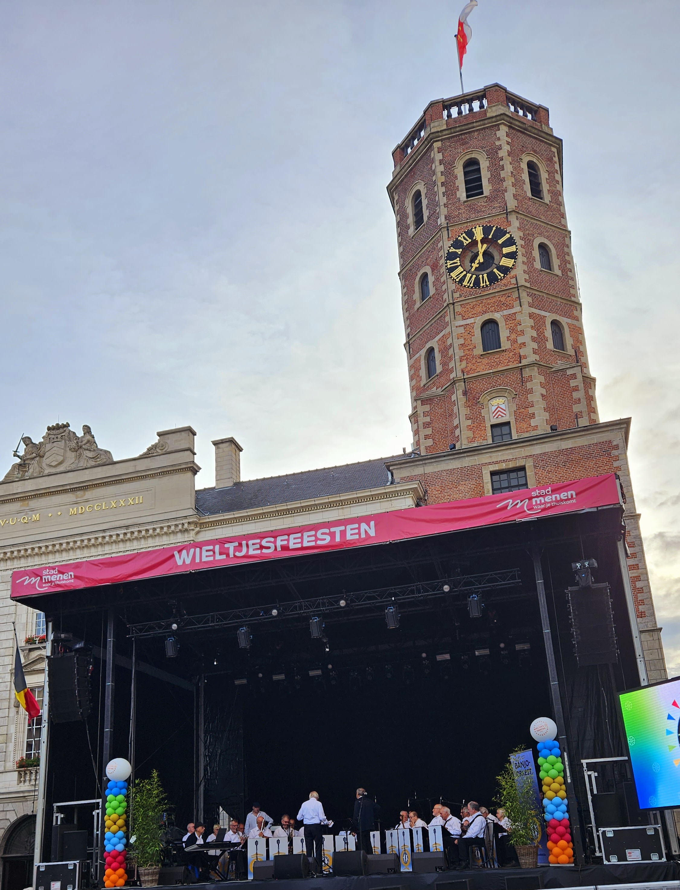 Optreden als opener van de Wieltjesfeesten